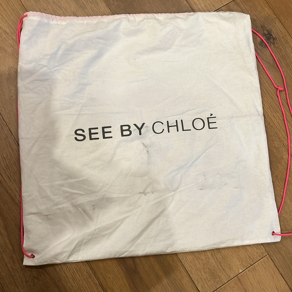 See By Chloe Black Perforated Tote - Picture 9 of 12